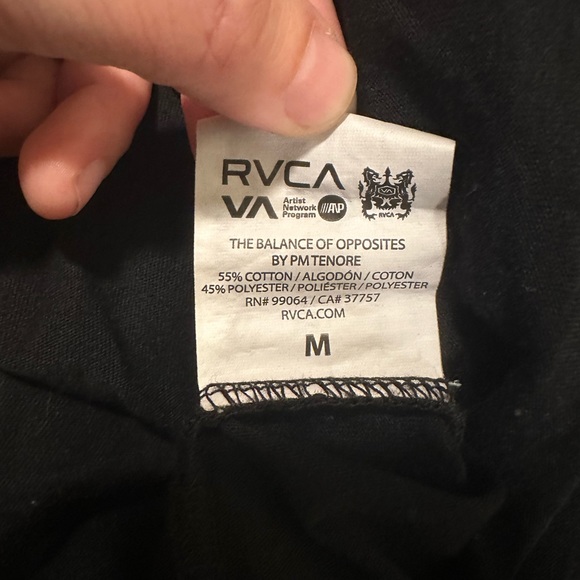 RVCA Happy Sad cropped T-shirt - Picture 5 of 7